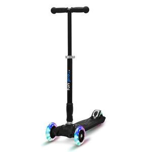 Imagine Fun pro TWO Trotinetă pentru copii, de la 5 ani, roți LED, 80 kg, pliabilă, înălțime reglabilă
