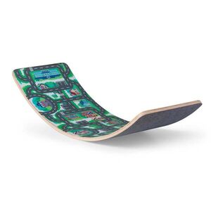 Imagine BoarderKING Balance Board Kids de la 3 ani husa din fetru anti-alunecare