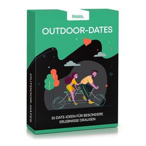 Imagine Spielehelden Outdoor Dates Cărți de joc pentru cupluri 55 de idei de exprimarea a dragostei Cadou de nuntă