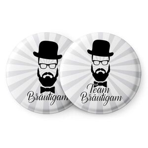 Imagine Spielehelden Insignele cu bărbie Petrecerea burlacilor 12 insigne 5, 6 cm extra mare Cadou pentru petrecerea burlacilor