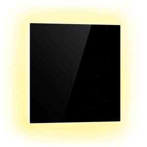 Imagine Klarstein Mojave 500 încălzitor inteligent 2 în 1 Convector cu infraroșu 60x60cm 500W iluminat RGB