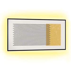 Imagine Klarstein Mojave1000 smart, încălzitor inteligent, 2 în 1, Convector cu infraroșu, 120x60cm, 1000W, iluminat RGB