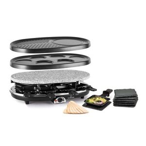 Imagine Klarstein All-U-Can Grill Raclette, grătar Raclette cu accesorii 4 în 1 pentru 8 persoane