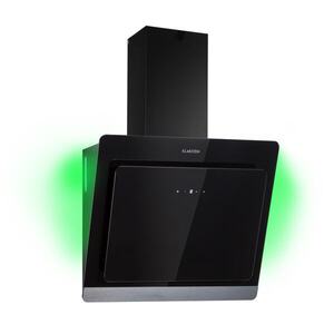 Imagine Klarstein Aurora Eco 60, hota, 60 cm, montată pe perete, 585 m³/h, A+, control tactil, negru