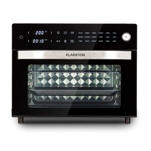 Imagine Klarstein Vigor Air, friteuză cu aer cald, 1800 W, 30 de litri, 18 programe, încălzire superioară și inferioară