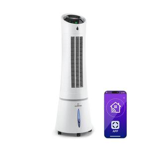 Imagine Klarstein Skyscraper Ice Smart, 4-in-1, Răcitor de aer și ventilator, WiFi, 180m³/h, telecomandă de la distanță