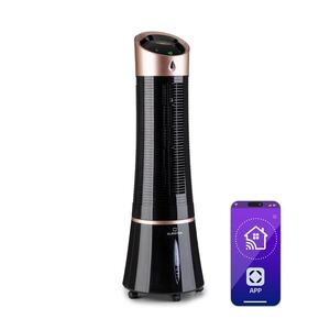 Imagine Klarstein Skyscraper Ice Smart, 4-in-1, Răcitor de aer și ventilator, WiFi, 180m³/h, telecomandă de la distanță