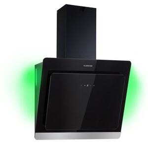 Imagine Klarstein Aurora 60 Smart, Hotă, 585 m³/h, 60 cm, hotă de coș de fum, lumină de fundal, clasa de eficiență energetică A++