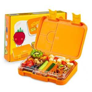 Imagine Klarstein Schmatzfatz junior, cutie pentru gustări, 6 compartimente, 21, 3 × 15 × 4, 5 cm, fără BPA