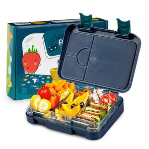 Imagine Klarstein Schmatzfatz junior, cutie pentru gustări, 6 compartimente, 21, 3 × 15 × 4, 5 cm, fără BPA