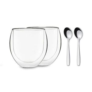 Imagine Feelino DUOS Jumbo pahar cu pereți dubli 310 ml inclusiv lingură