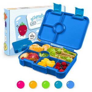 Imagine schmatzfatz by Klarstein Lite Lunchbox 6 compartimente 20, 8x4, 5x15 cm Tritan fără BPA
