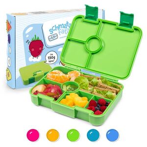 Imagine schmatzfatz by Klarstein Lite Lunchbox 6 compartimente 20, 8x4, 5x15 cm Tritan fără BPA