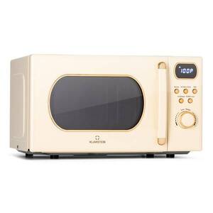 Imagine Klarstein Julieta, cuptor cu microunde cu grill, 20 litri, 700 / 800 W, Ø25, 5cm, 8 programe