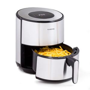 Imagine Klarstein Crisp-Pro, 4, 3 litri, friteuză cu aer cald, oțel inoxidabil