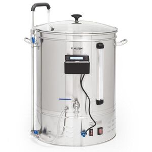 Imagine Klarstein Brauheld Smart 65 Cazan de măcinat 2500 W 65 L 100°C Pompă de circulație Oțel inoxidabil