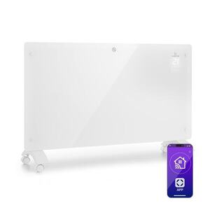 Imagine Klarstein Bansin Crystal Smart, radiator cu convector, 2500 W, 5 - 50 °C, control prin aplicație