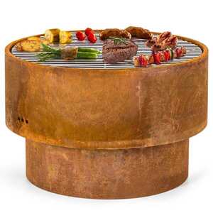 Imagine Blumfeldt Pompeji Rust cuvă de foc și grătar Ø60cm oțel