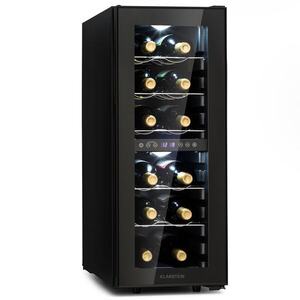 Imagine Klarstein Shiraz 12 Duo frigider de vin 2 zone 42L/12 sticle 5-12 / 12-18 °C Touch