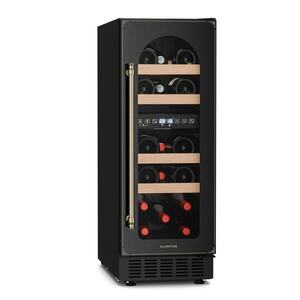 Imagine Klarstein Vinovilla Victoria 17 Built-In Duo Vilhelmine Edition, vinotecă, 17 sticle, ușă de sticlă