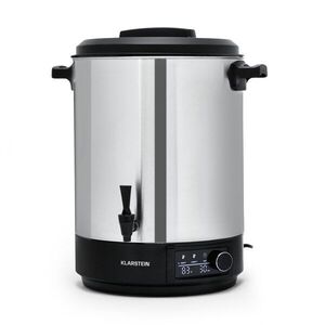 Imagine Klarstein Abbey 40 aparat pentru conservare și distribuitor de băuturi 40L 100°C 180min oțel inoxidabil