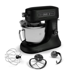 Imagine Klarstein Robot de bucătărie Chiara, 1600 W, 12 setări, Bol din oțel inoxidabil, Afișaj LCD, Accesorii incluse