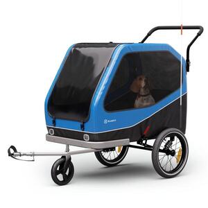 Imagine KLARFIT Goldie Home, remorcă de biciclete, 324 l, max. material rezistent la intemperii