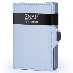 Imagine Slimpuro ZNAP, portofel subțire, 8 cărți, compartiment pentru monede, 8, 9 × 1, 5 × 6, 3 cm (L × Î × l), protecție RFID