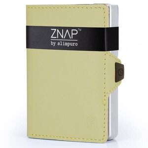 Imagine Slimpuro ZNAP, portofel subțire, 12 cărți, compartiment pentru monede, 8, 9 × 1, 8 × 6, 3 cm (L × Î × l), protecție RFID