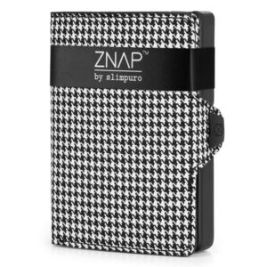 Imagine Slimpuro ZNAP Slim Wallet, 8 carduri, compartiment pentru monede, 8 x 1, 5 x 6 cm (L x Î x l), protecție RFID