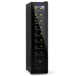 Imagine Klarstein Shiraz 18 Uno, frigider pentru vin, 18 sticle, 5 - 18 °C, control tactil