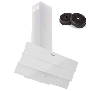Imagine Klarstein Antonia 90, hotă 90 cm, 247 m³/h, control tactil, EEK A++, sticlă