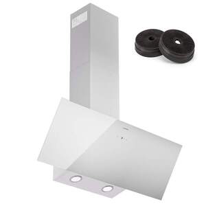 Imagine Klarstein Laurel 90 Hotă de 90 cm Aer evacuat: 247 m³/h LED Touch