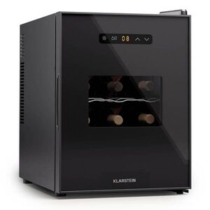 Imagine Klarstein Silent Vino 12 Uno, răcitor de vinuri, 31 l / 12 sticle, 5-18 °C, tactil