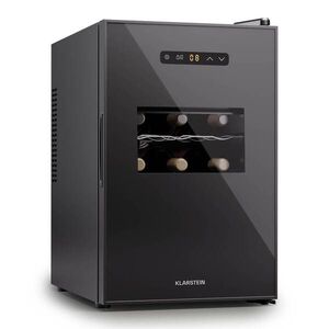 Imagine Klarstein Silent Vino 15 Uno, răcitor de vinuri, 39 l / 15 sticle, 5-18 °C, tactil