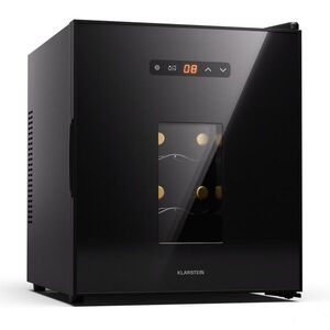 Imagine Klarstein Silent Vino 16 Uno, Frigider pentru vin, 1 zona / 16 sticle