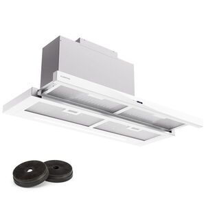 Imagine Klarstein Mariana Neo 90 hotă plată 90cm 640 m³/h evacuare aer LED