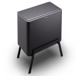 Imagine Klarstein Yuma, coș de gunoi, 40 l, inclusiv compostor, cu picioare, filtru de mirosuri