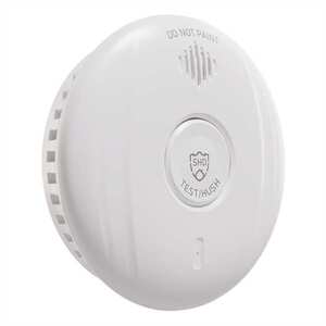 Imagine SHD by oneConcept, detector de fum DOF Pro10, plastic, semnal de avertizare: 85 dB, durata de viață a bateriei 10 ani
