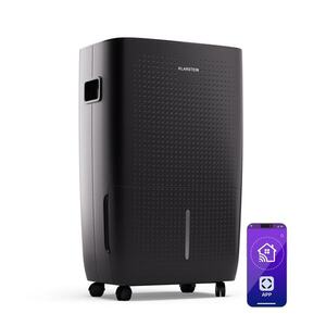Imagine Klarstein DryFy Pro Connect 60 Smart, Dezumidificator, WiFi, Compresie, 60l/24h, 45-65 m²