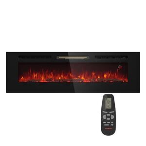 Imagine Klarstein Galeras 152, șemineu electric de perete, 1800 W, LED