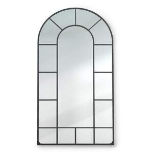 Imagine Casa Chic Archway, oglindă franțuzească de perete, ramă din aluminiu, 46 x 86 cm
