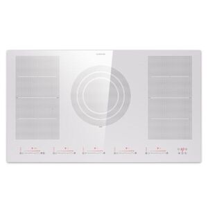 Imagine Klarstein Masterzone 90 Flex, plită cu inducție, max. 12 600 W, încorporat, 5 zone Flex, tehnologie ThermoBoost, Smart Flex