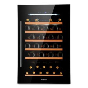 Imagine Klarstein Vinsider 52 Built-In Uno, frigider pentru vin încorporat, 52 sticle, 137 litri, oțel inoxidabil