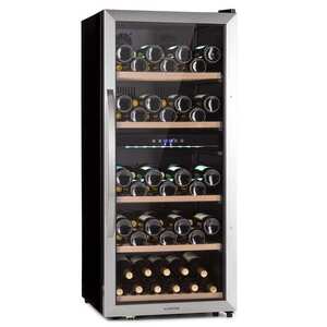 Imagine Klarstein Vinamour 66 Duo, frigider pentru vin, 2 zone, 204 l, 79 sticle, 5 - 18 °C, control tactil