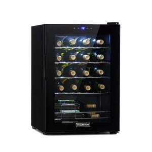 Imagine Klarstein Shiraz 20 Uno răcitor de vinuri 53 litri 20 sticle Panou de control tactil 5-18 °C