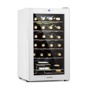 Imagine Klarstein Shiraz 24 Uno, vinotecă, 63 l, 24 de sticle, tactilă, 5 - 18 °C, neagră