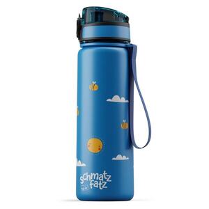Imagine Klarstein Schmatzfatz sticlă sport pentru copii | 500 ml | Tritan | Gât din plastic | Curea de transport | Fără BPA | Ambalaj cadou