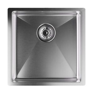 Imagine Klarstein TitanSteel Chiuvetă de bucătărie 45 x 45 cm (LxÎ) cu suprafață rezistentă la rugină, zgârieturi și căldură.