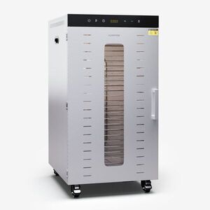Imagine Klarstein MasterJerky 350, uscător, putere 2 000 W, interval de temperatură 30 - 90 °C, temporizator pentru 24 de ore, oțel inoxidabil